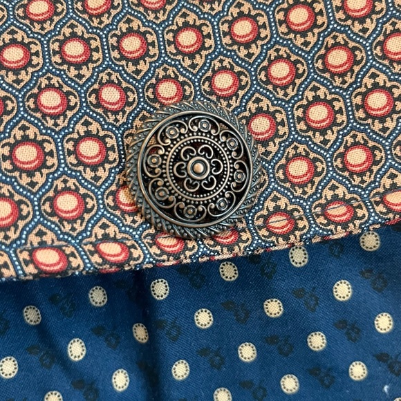 Boho Purse Crossbody Shoulder Bag Satchel Geometric Floral - Picture 3 of 6